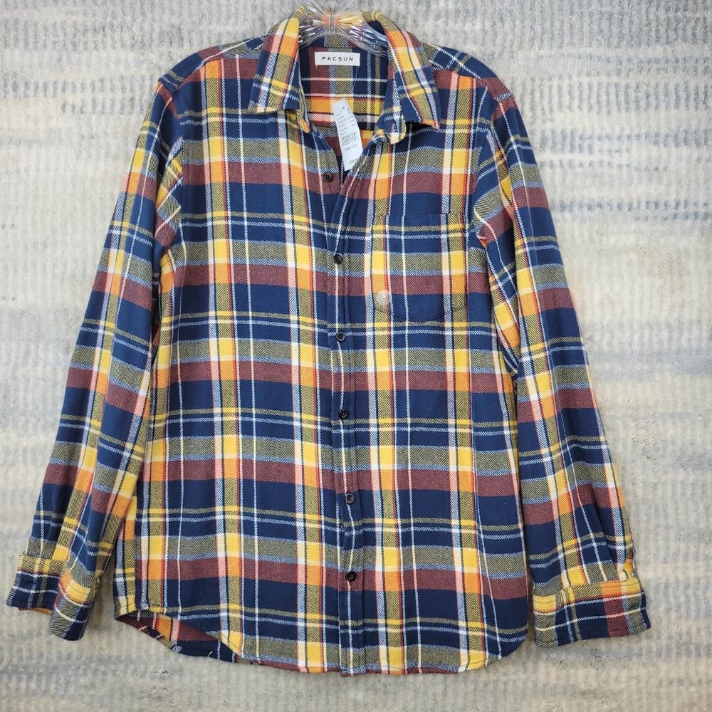 PacSun Size S Men's New Plaid Shirt